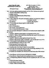 Đề kiểm tra định kỳ lần I môn Lịch sử 12 - Năm học 2016-2017 - Sở GD & ĐT Bắc Ninh